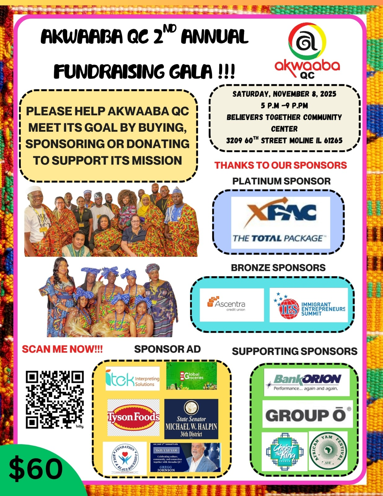 information about fundraising gala