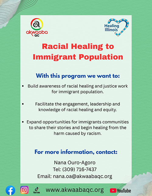 Racial Healing flyer