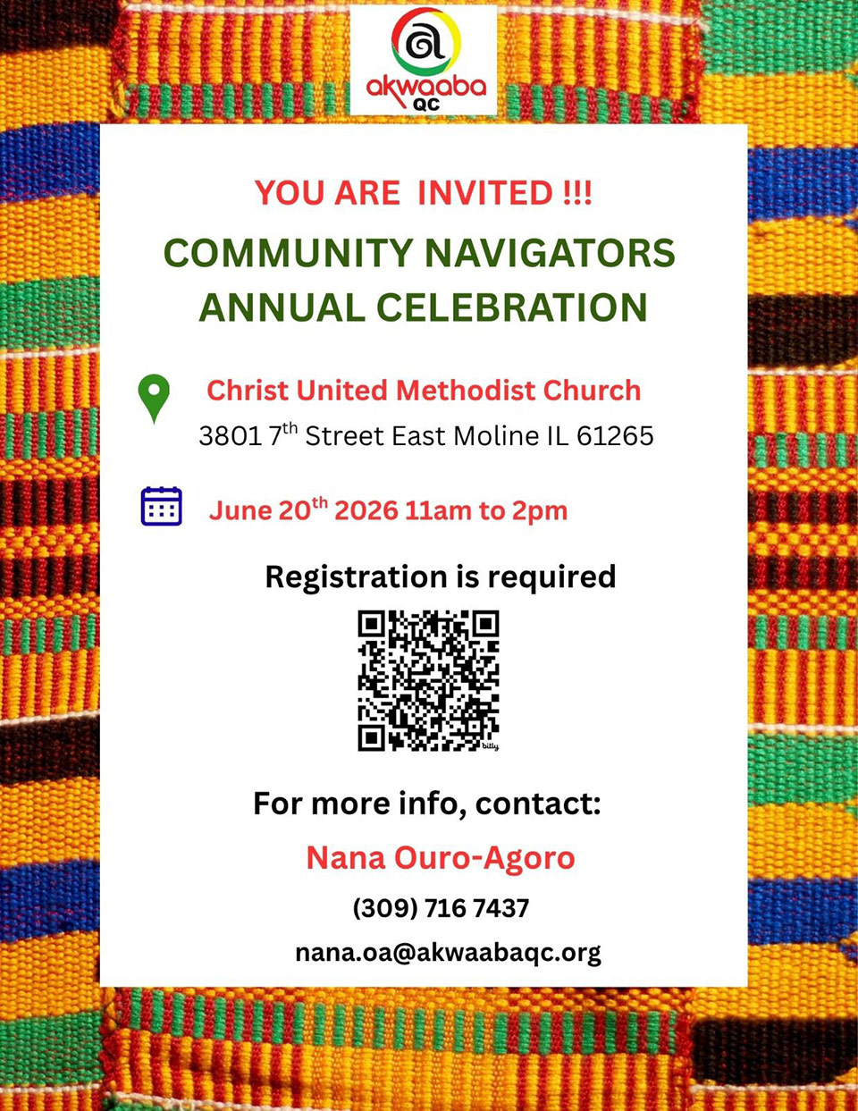 Community Navigator celebration info